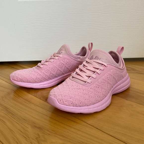 pink apl sneakers